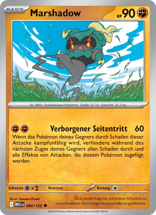 Marshadow (Mega-Entwicklung #080/132)