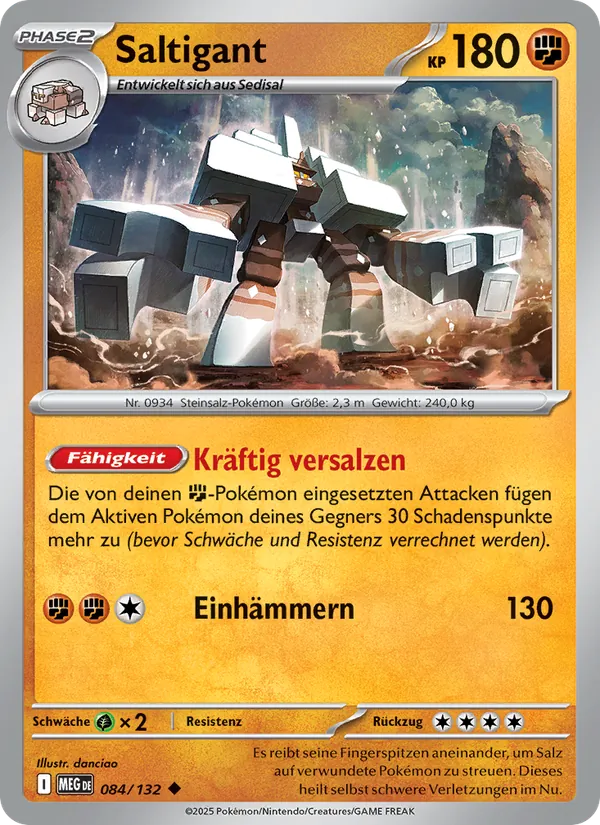 Saltigant (Mega-Entwicklung #084/132)