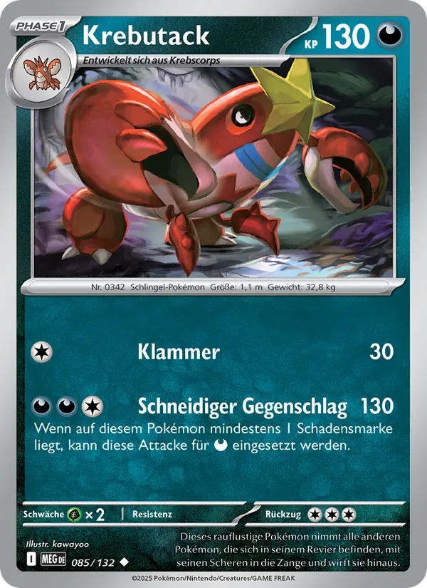 Krebutack (Mega Evolution #085/132)