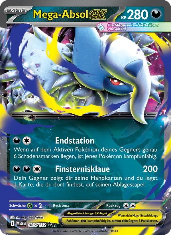 Mega-Absol-ex (Mega-Entwicklung #086/132)