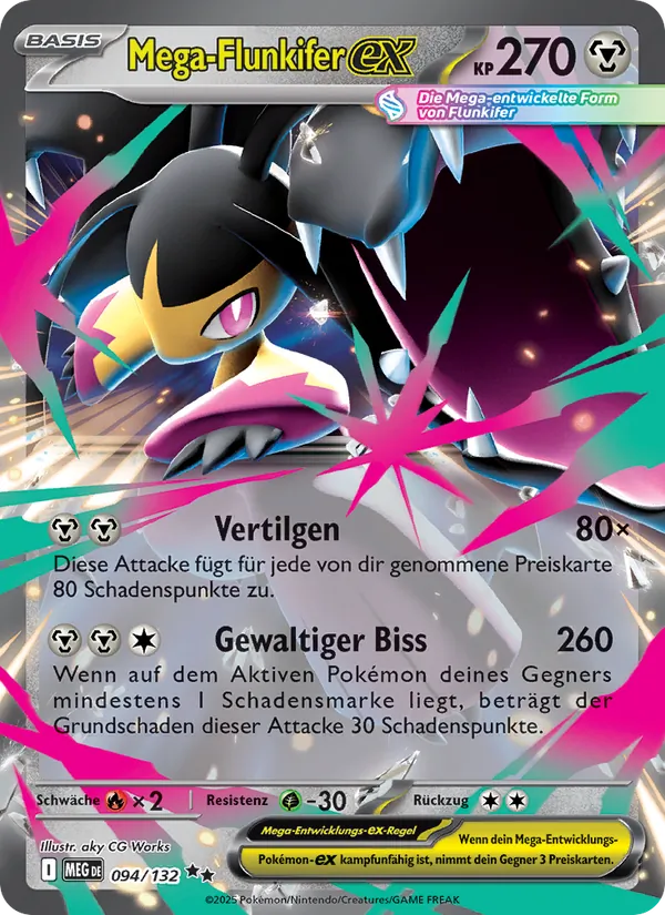 Mega-Flunkifer-ex (Mega-Entwicklung #094/132)
