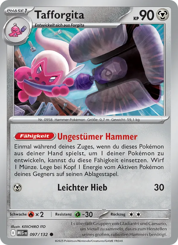 Tafforgita (Mega Evolution #097/132)