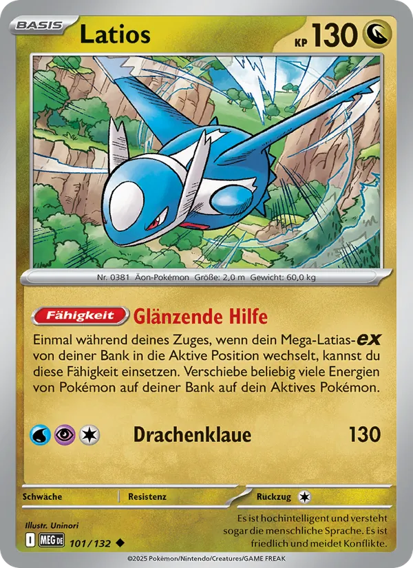 Latios (Mega Evolution #101/132)
