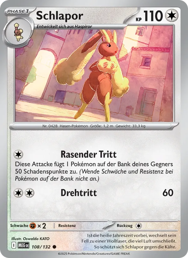 Schlapor (Mega Evolution #108/132)