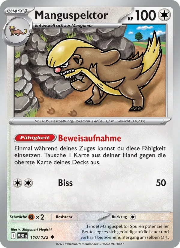 Manguspektor (Mega-Entwicklung #110/132)