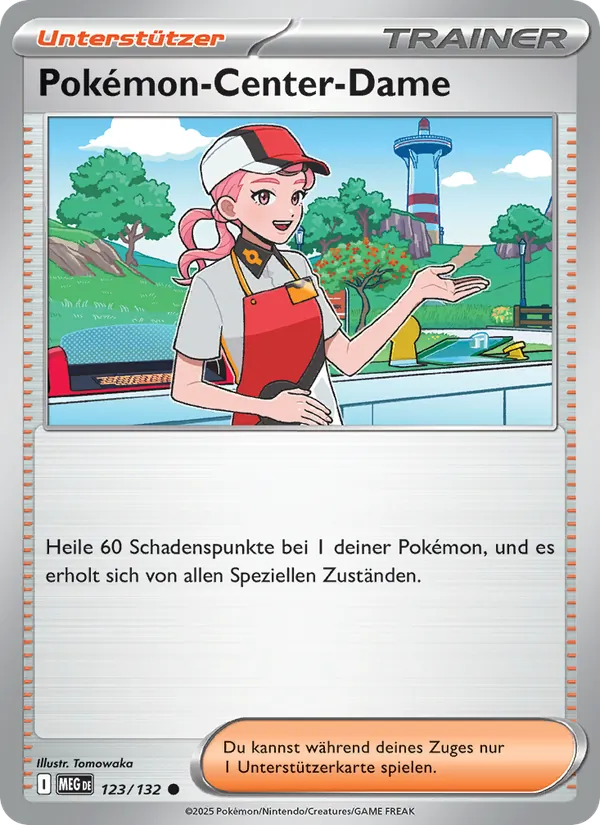 Pokémon-Center-Dame (Mega-Entwicklung #123/132)