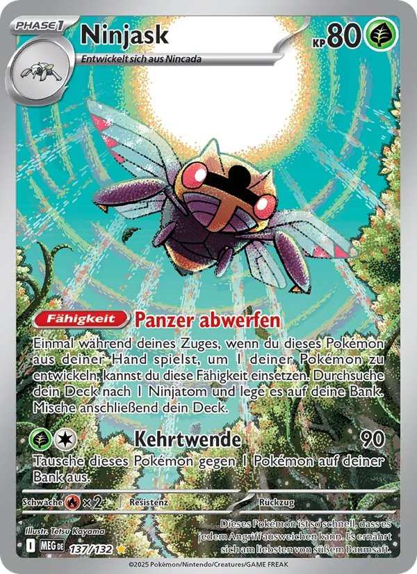 Ninjask (Mega Evolution #137/132)