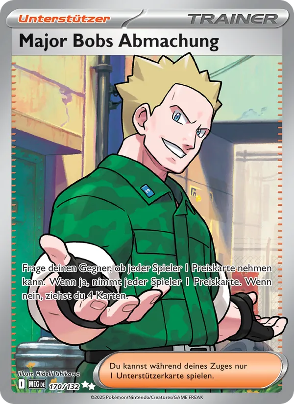 Major Bobs Abmachung (Mega Evolution #170/132)
