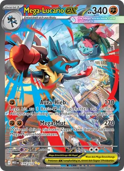 Mega-Lucario-ex (Mega-Entwicklung #179/132)