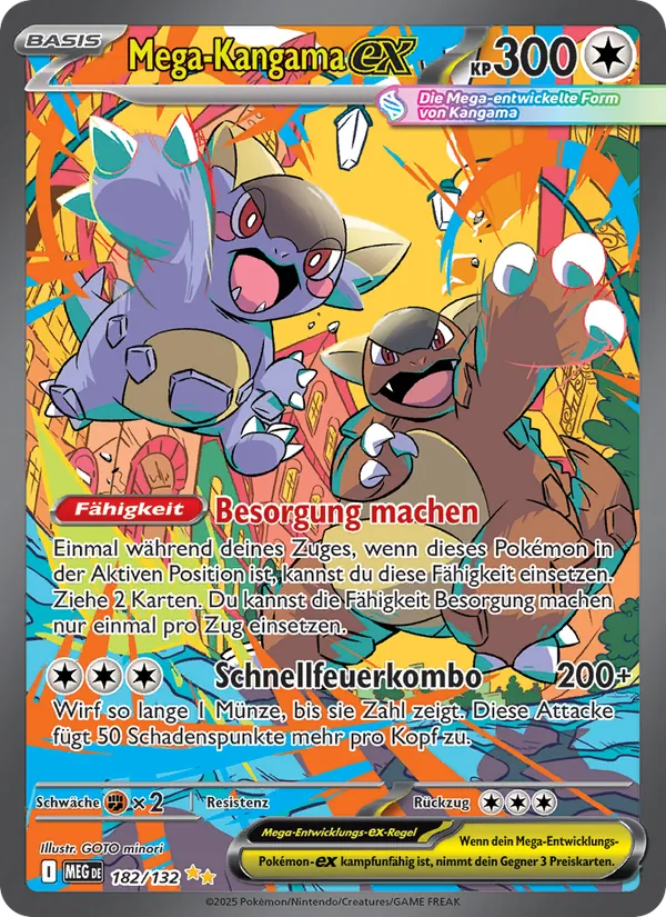 Mega-Kangama-ex (Mega-Entwicklung #182/132)
