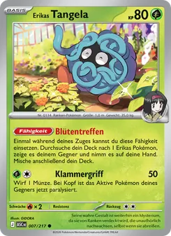 Erikas Tangela (Erhabene Helden #007/217)