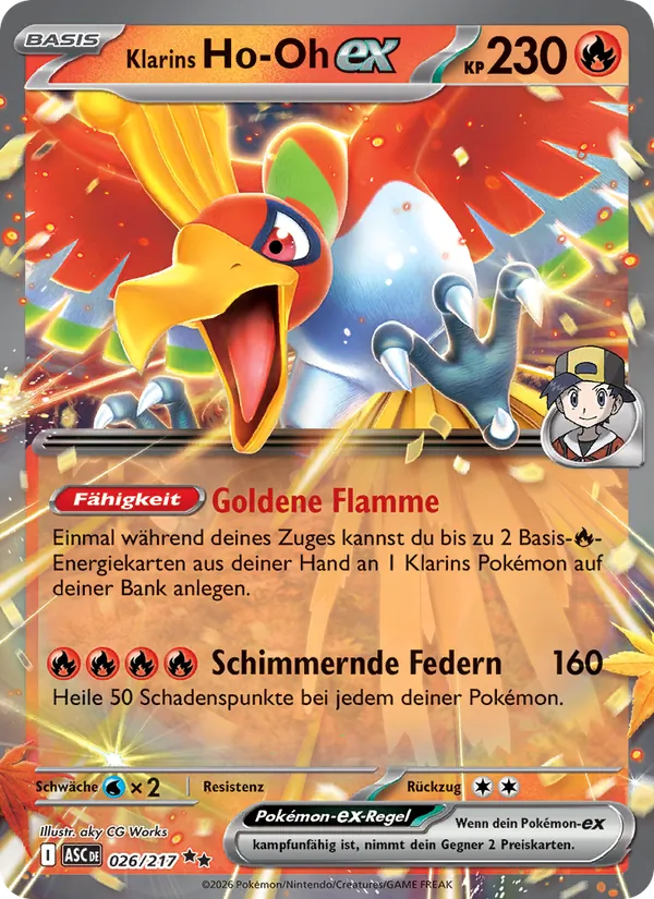 Klarins Ho-Oh-ex (Erhabene Helden #026/217)