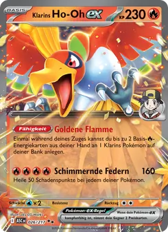 Klarins Ho-Oh-ex (Erhabene Helden #026/217)