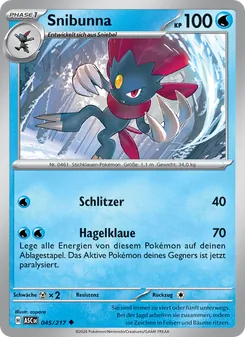 Snibunna (Erhabene Helden #045/217)