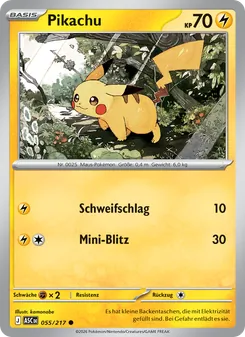 Pikachu (Erhabene Helden #055/217)