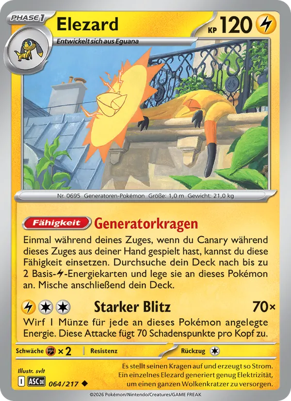 Elezard (Erhabene Helden #064/217)