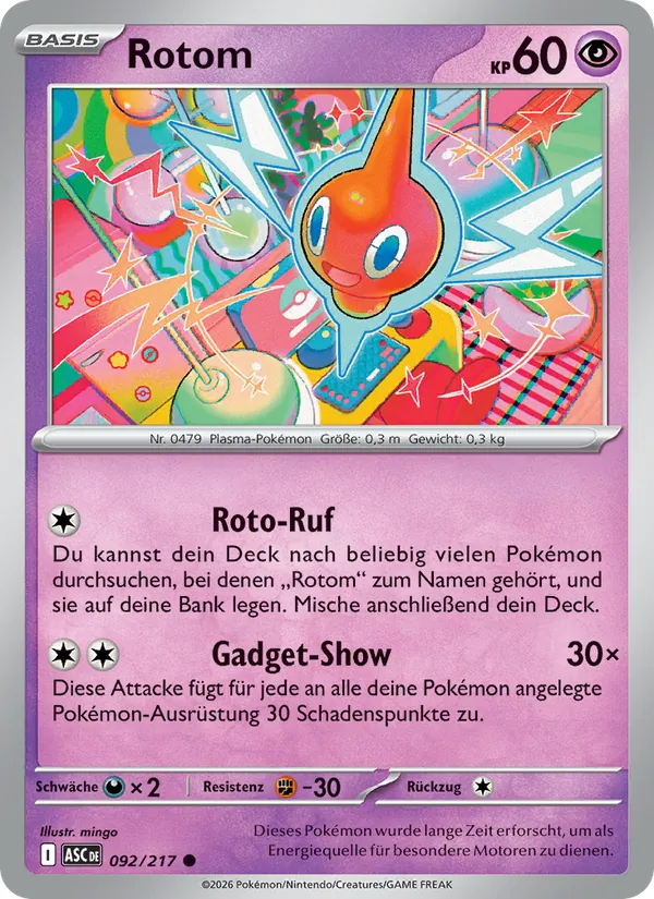 Rotom (Erhabene Helden #092/217)
