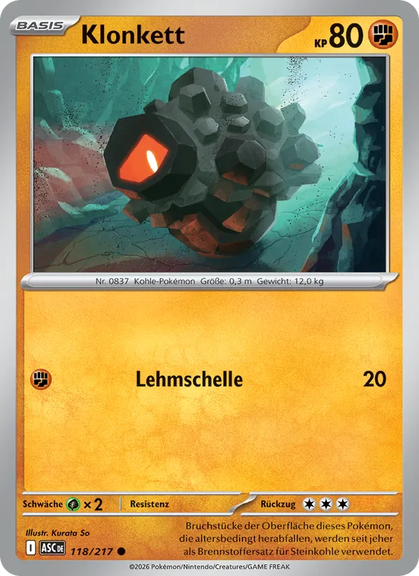 Klonkett (Erhabene Helden #118/217)