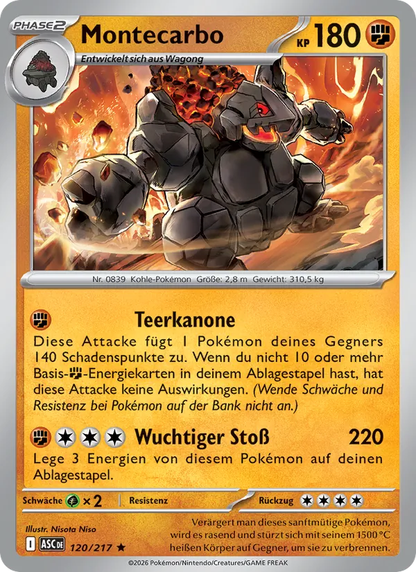 Montecarbo (Ascended Heroes #120/217)