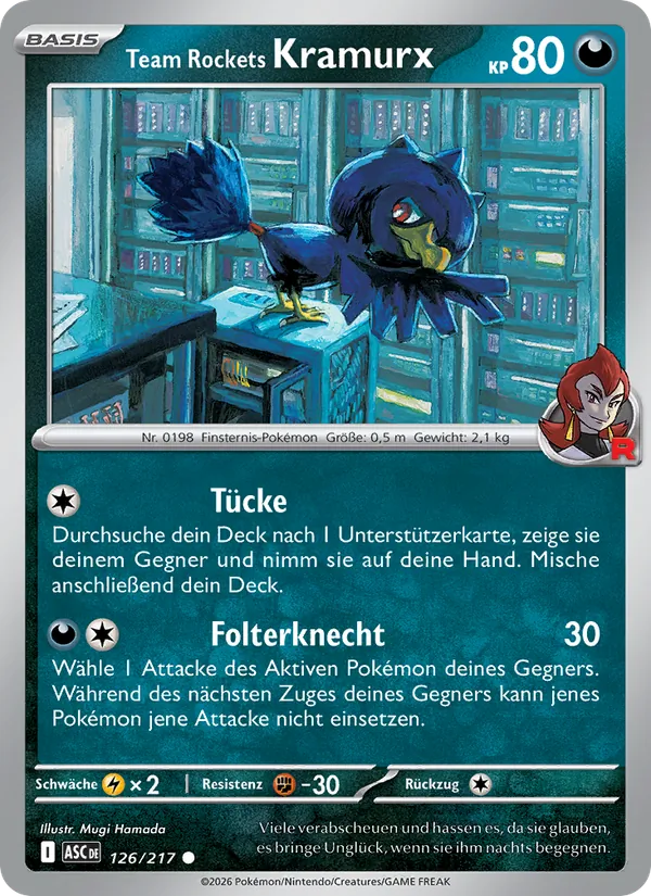Team Rockets Kramurx (Erhabene Helden #126/217)