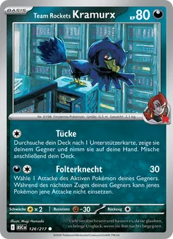 Team Rockets Kramurx (Erhabene Helden #126/217)