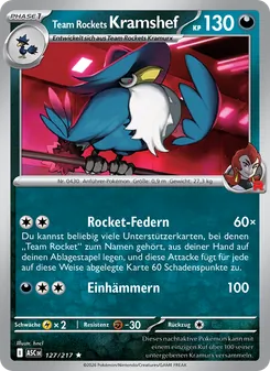 Team Rockets Kramshef (Erhabene Helden #127/217)