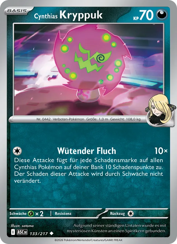 Cynthias Kryppuk (Erhabene Helden #133/217)