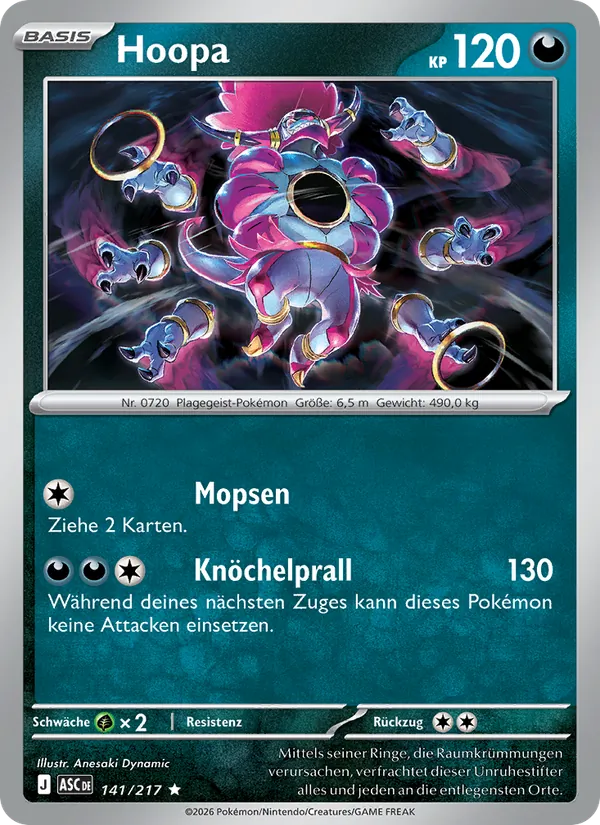 Hoopa (Erhabene Helden #141/217)