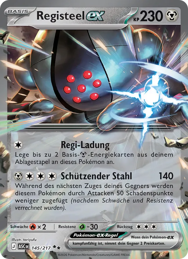 Registeel-ex (Ascended Heroes #145/217)