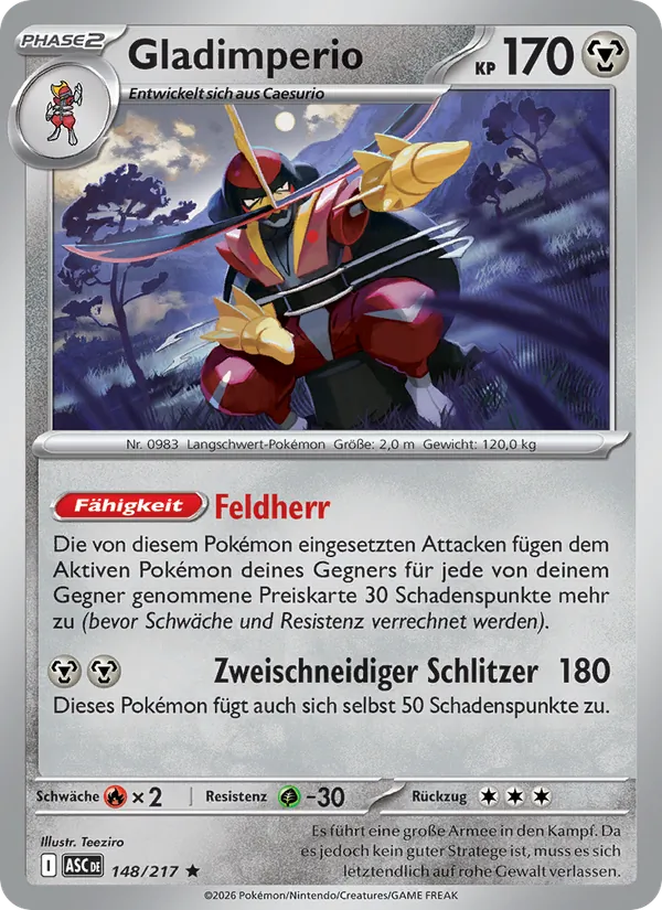 Gladimperio (Ascended Heroes #148/217)