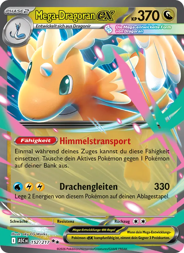 Mega-Dragoran-ex (Ascended Heroes #152/217)