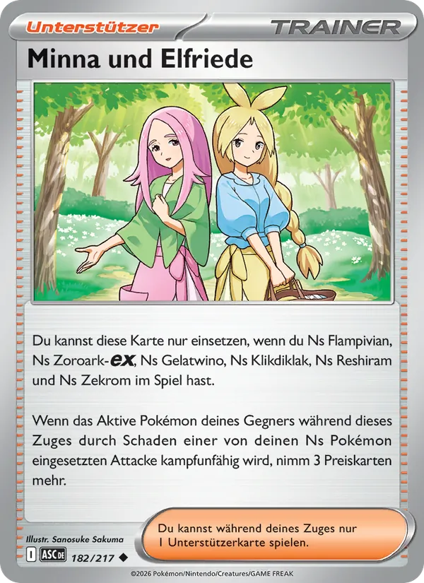 Minna und Elfriede (Erhabene Helden #182/217)