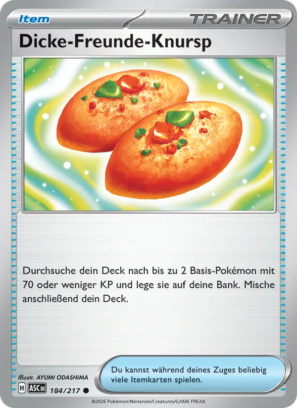 Dicke-Freunde-Knursp (Ascended Heroes #184/217)
