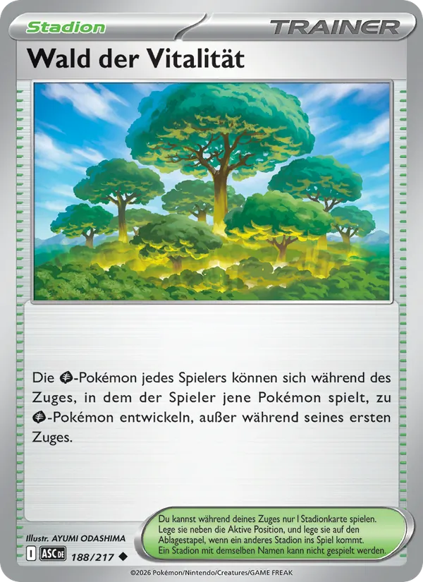 Wald der Vitalität (Ascended Heroes #188/217)