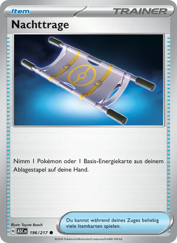 Nachttrage (Erhabene Helden #196/217)