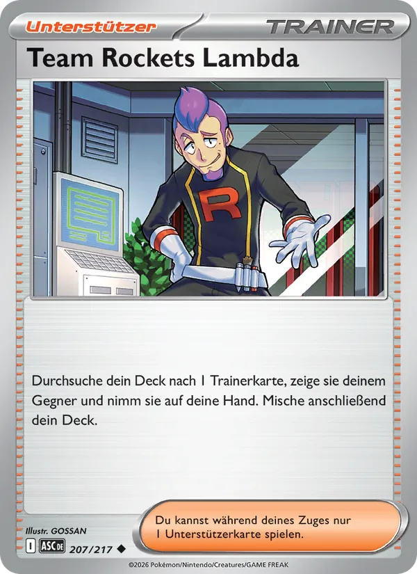 Team Rockets Lambda (Erhabene Helden #207/217)