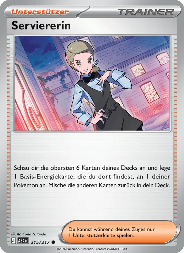 Serviererin (Erhabene Helden #215/217)