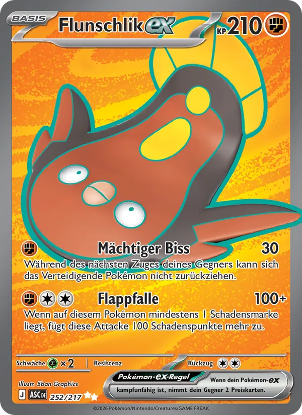 Flunschlik-ex (Ascended Heroes #252/217)