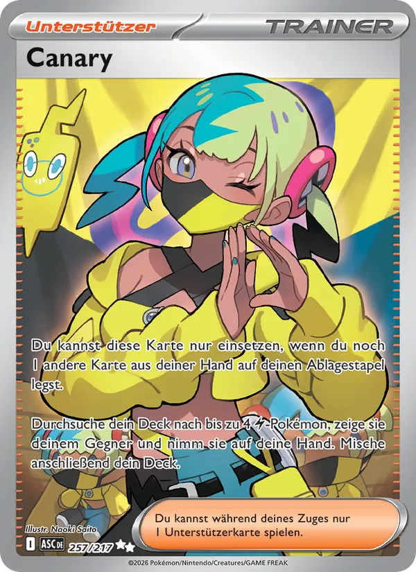 Canary (Erhabene Helden #257/217)