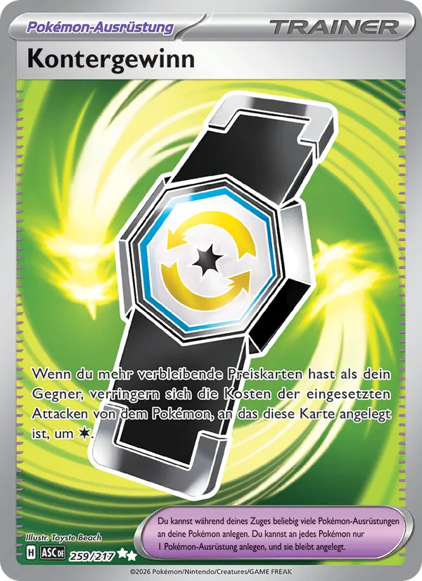 Kontergewinn (Erhabene Helden #259/217)