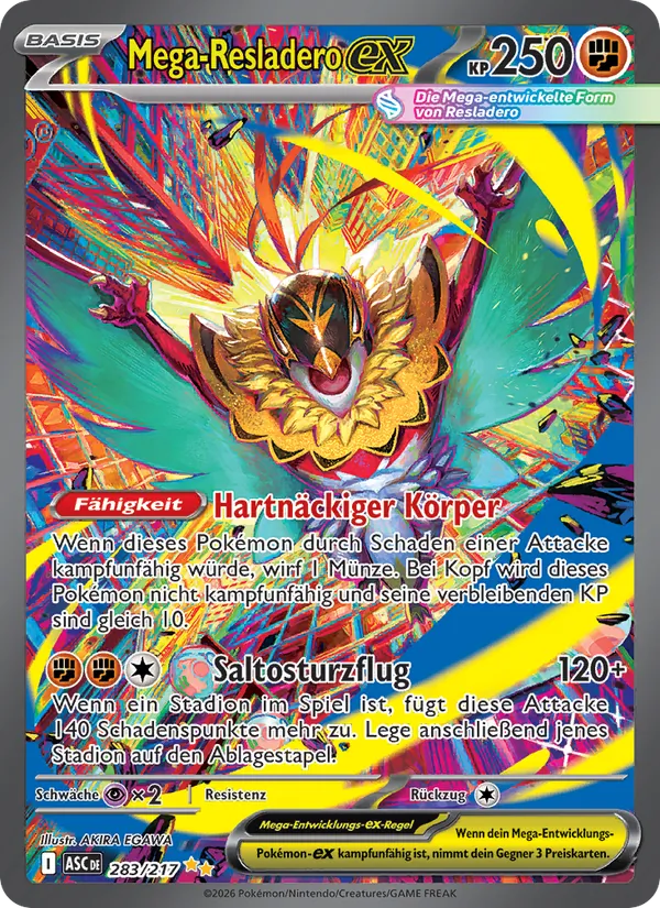 Mega-Resladero-ex (Ascended Heroes #283/217)
