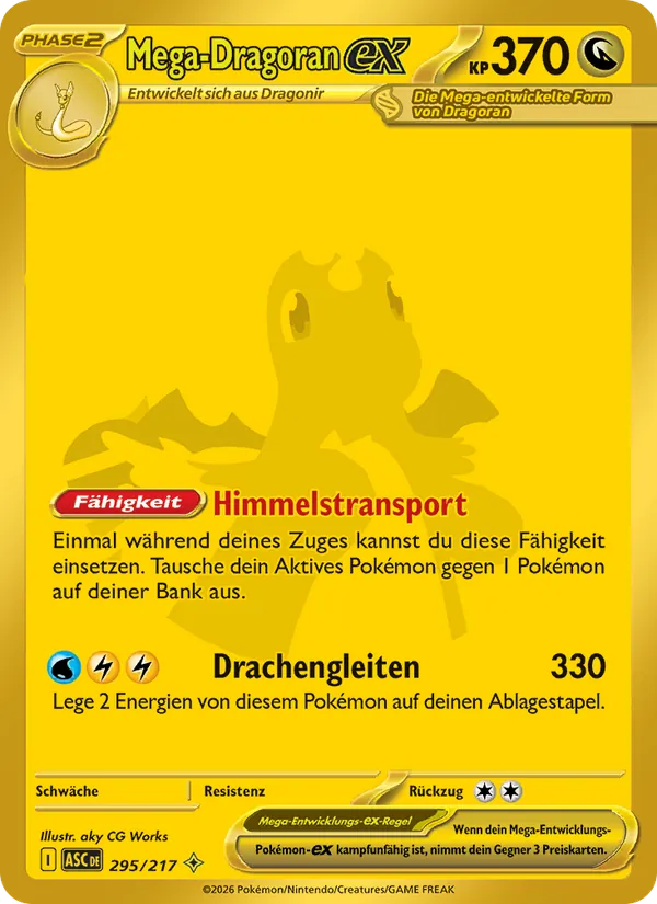 Mega-Dragoran-ex (Erhabene Helden #295/217)
