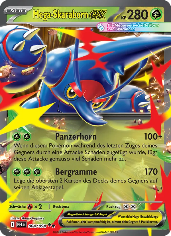 Mega-Skaraborn-ex (Fatale Flammen #004/94)