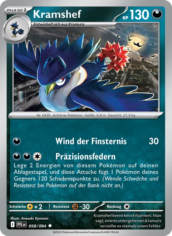Kramshef (Fatale Flammen #058/94)
