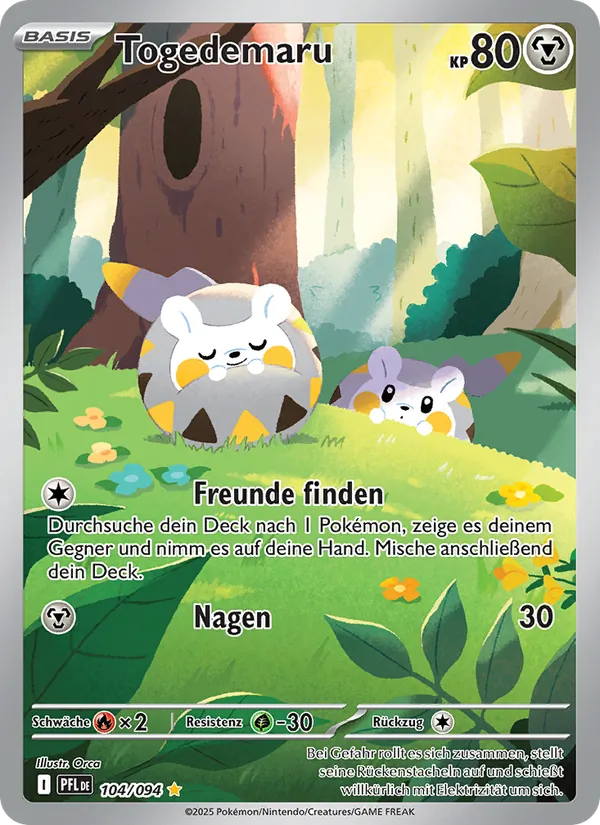 Togedemaru (Phantasmal Flames #104/94)