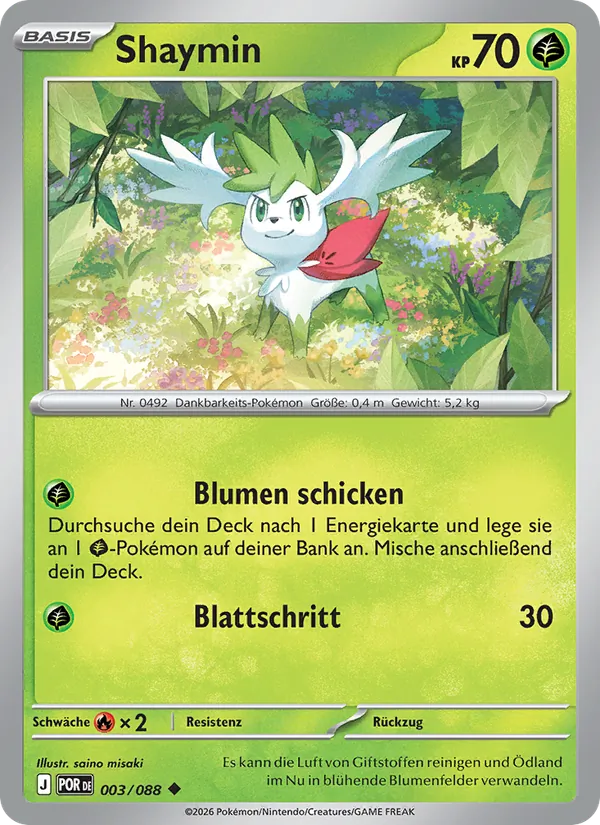 Shaymin (Optimale Ordnung #003/88)
