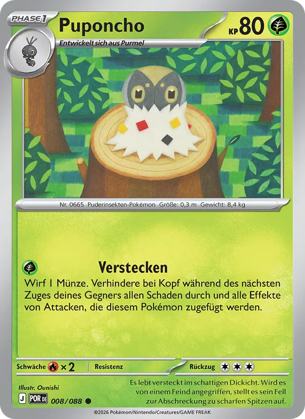 Puponcho (Optimale Ordnung #008/88)