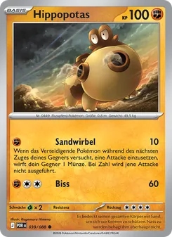 Hippopotas (Optimale Ordnung #039/88)