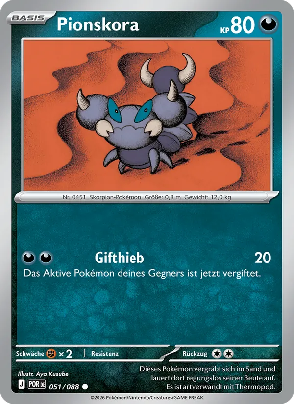 Pionskora (Perfect Order #051/88)