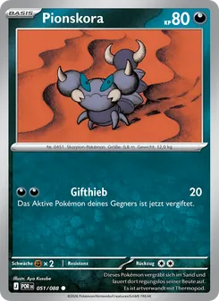 Pionskora (Optimale Ordnung #051/88)